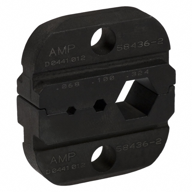 58436-2 TE Application Tooling  Crimpers - Crimp Heads Die Sets